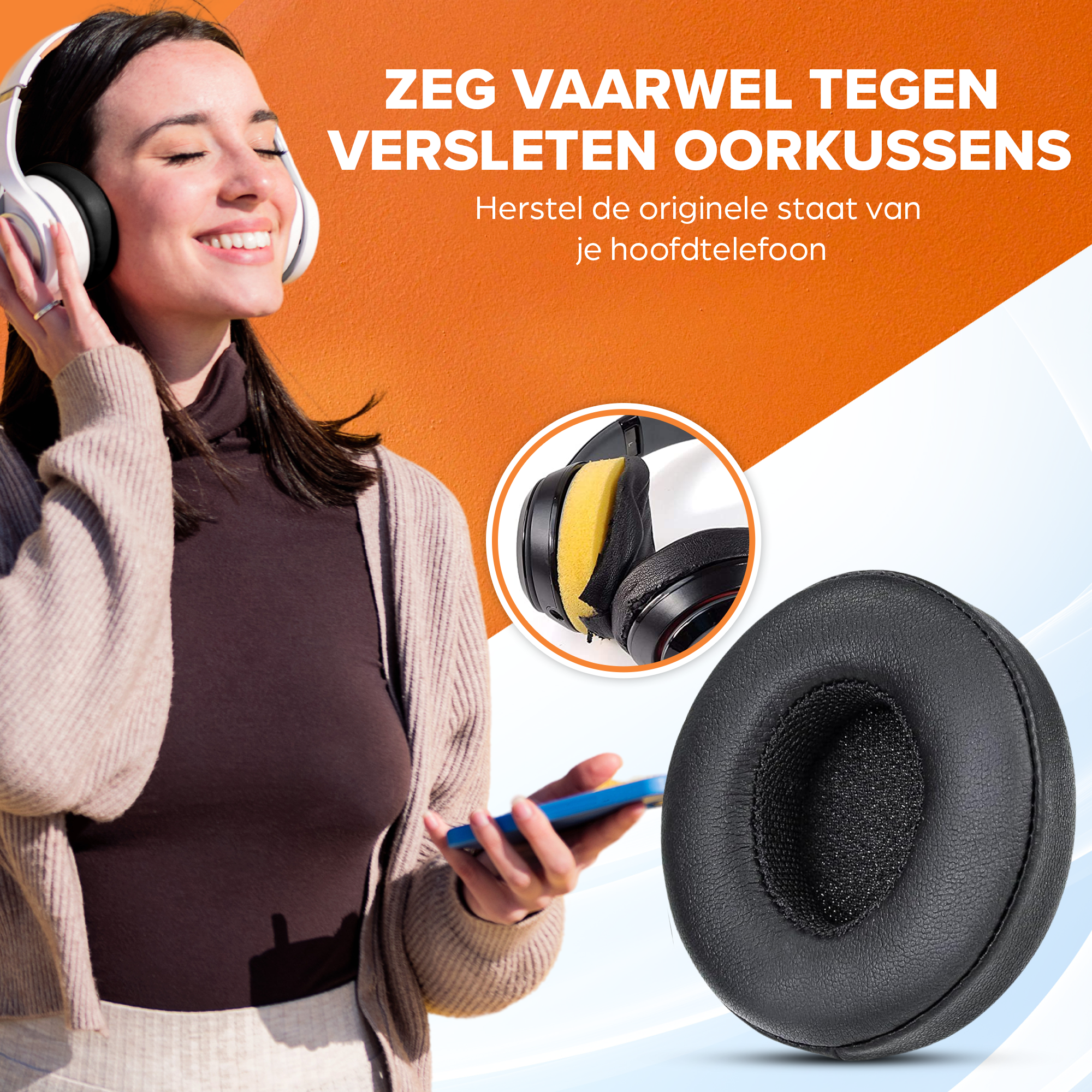 Oorkussens voor Beats By Dr. Dre Solo 2.0/3.0 wireless