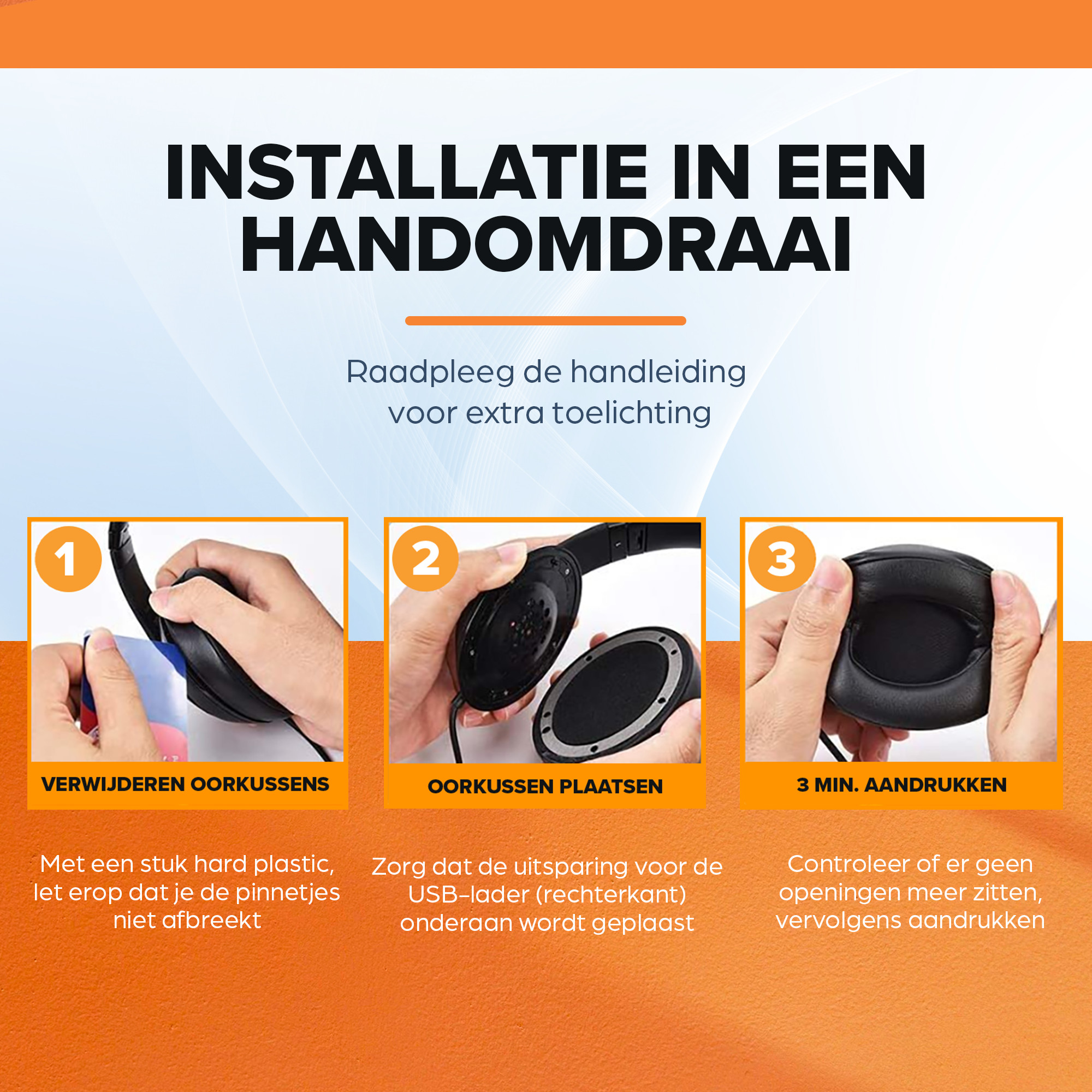 Oorkussens voor Beats By Dr. Dre Solo 2.0/3.0 wireless