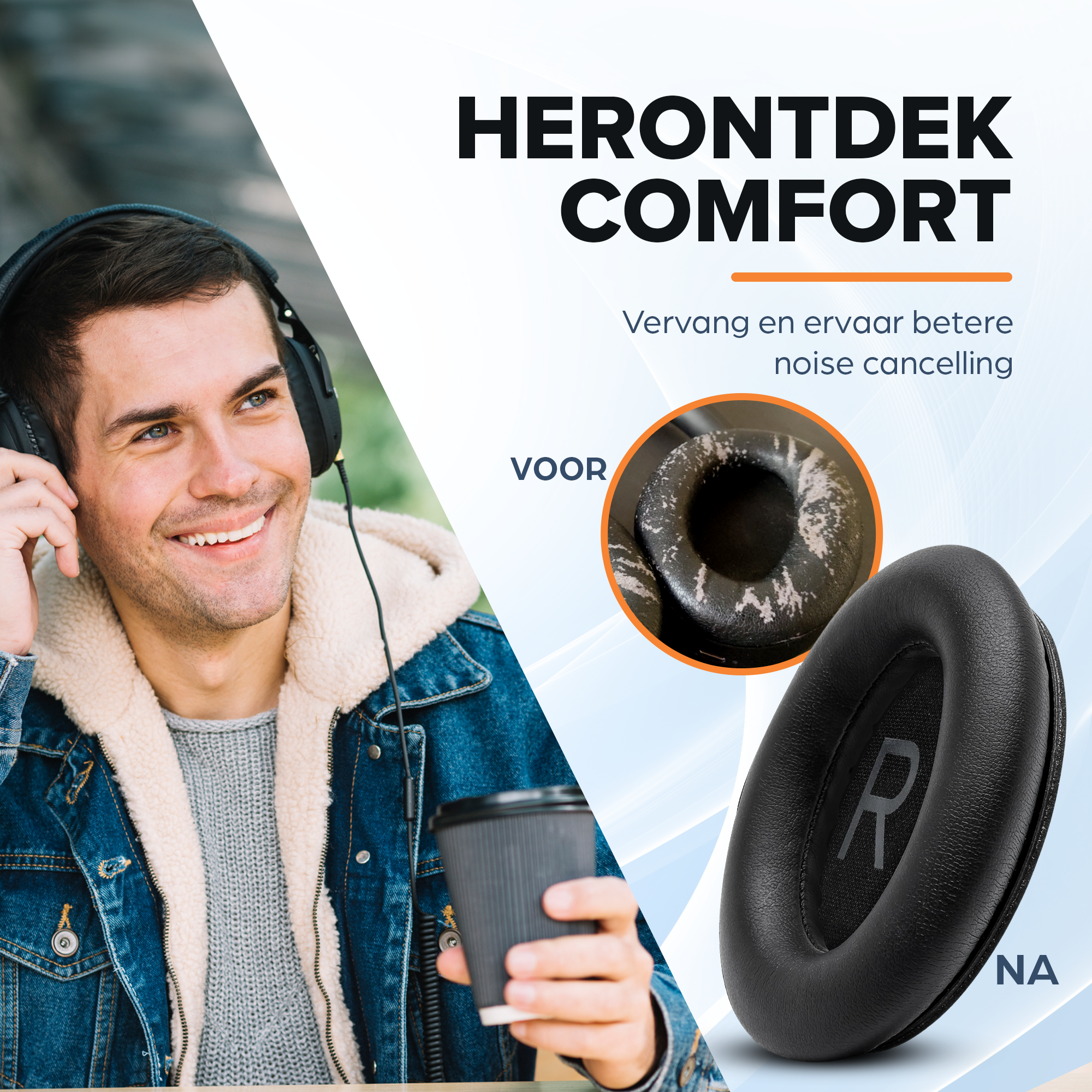 Oorkussens geschikt voor Bose QC 45 / QC SE