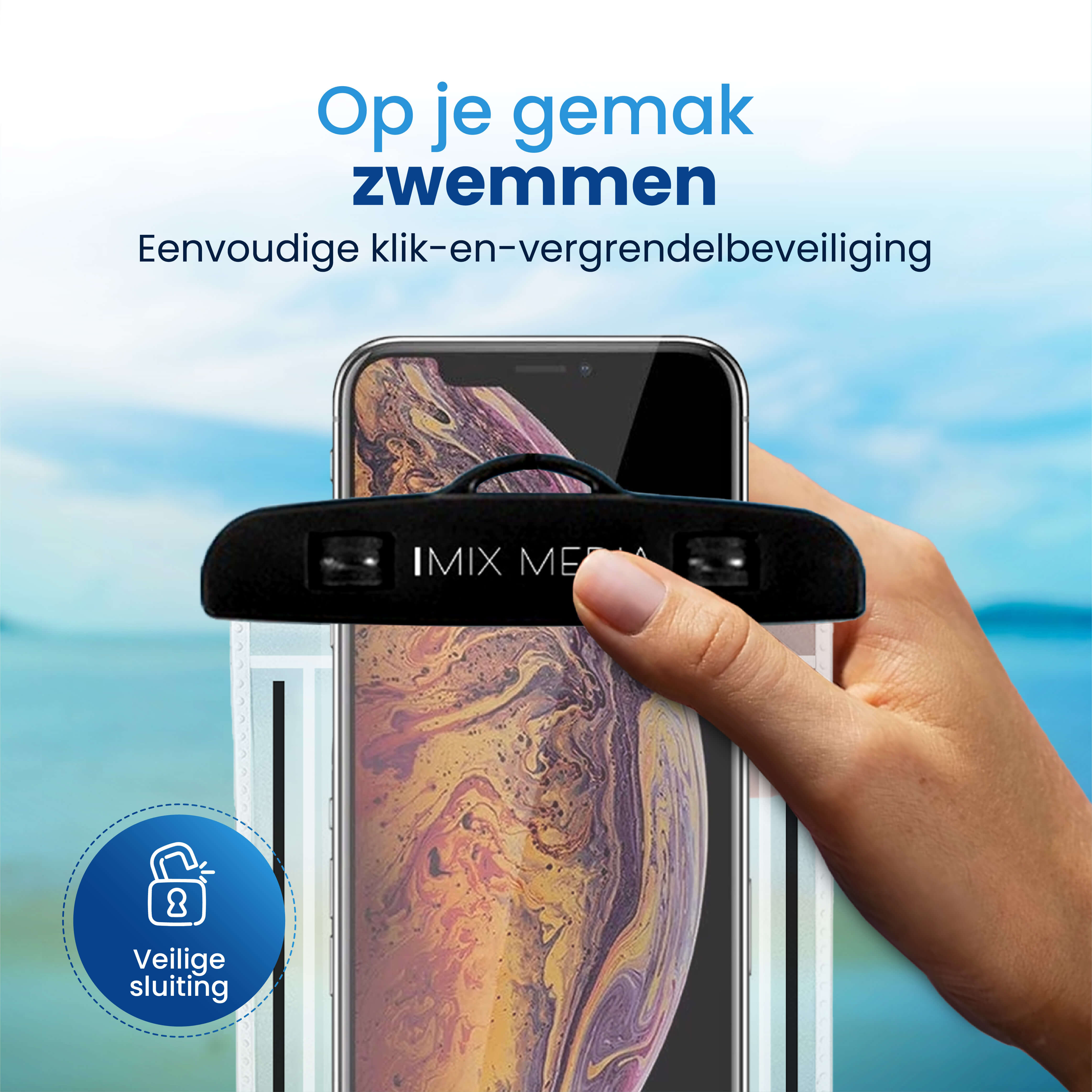Waterdicht telefoonhoesje