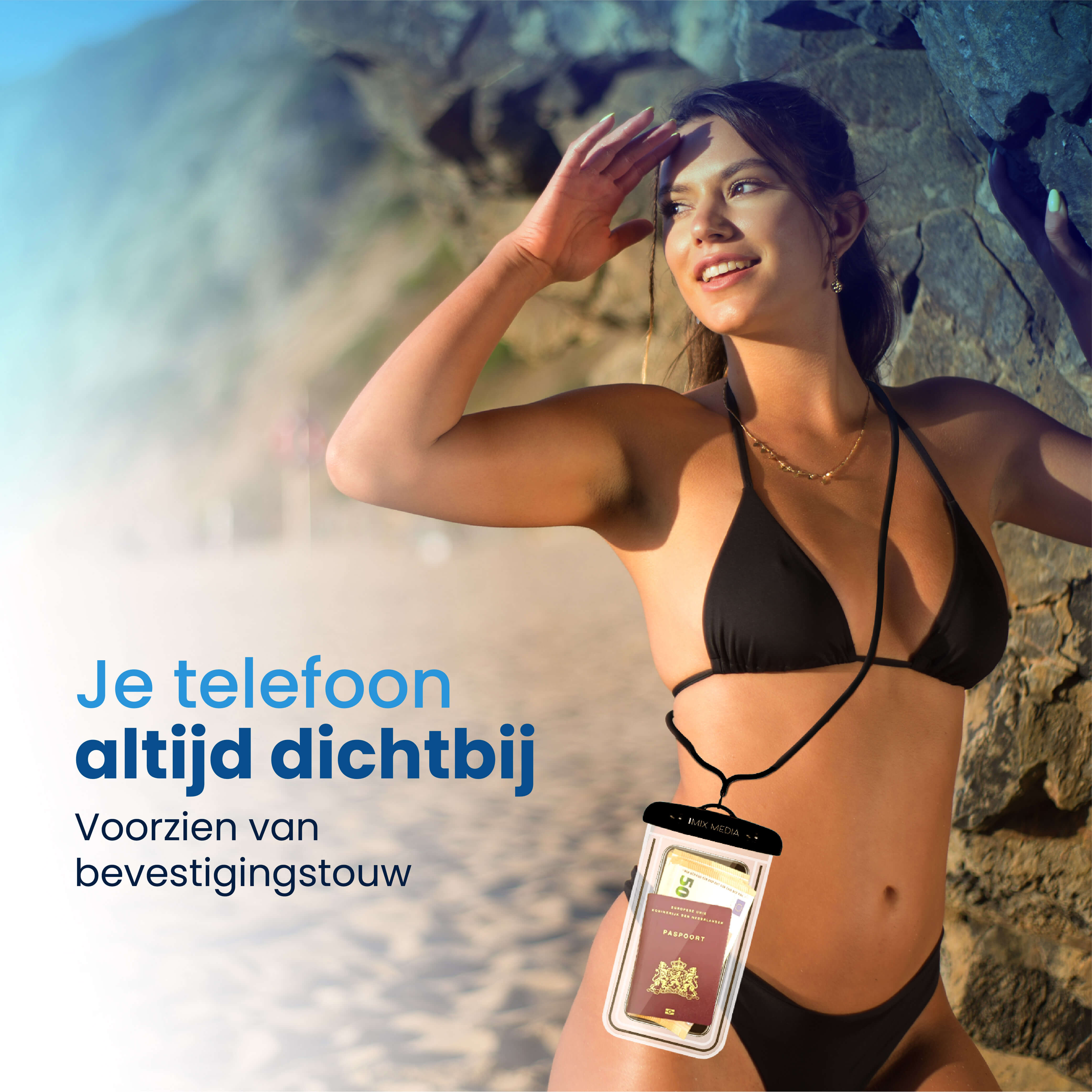 Waterdicht telefoonhoesje