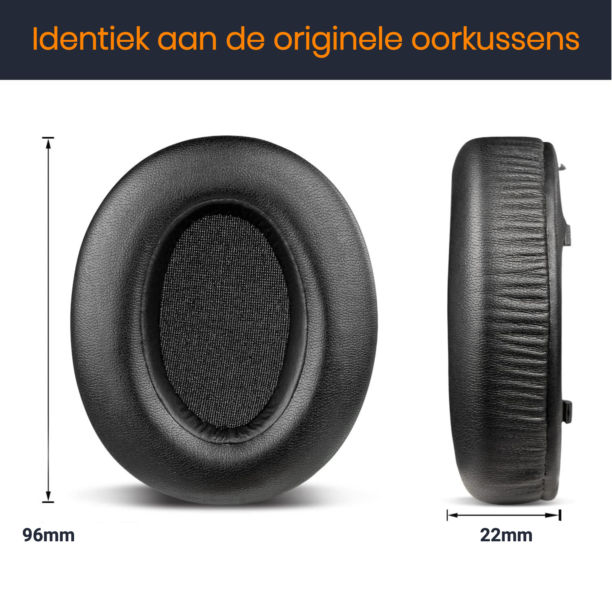 Oorkussens geschikt voor Sony WHXB910 - WHXB910N / Koptelefoonoorkussens geschikt voor Sony