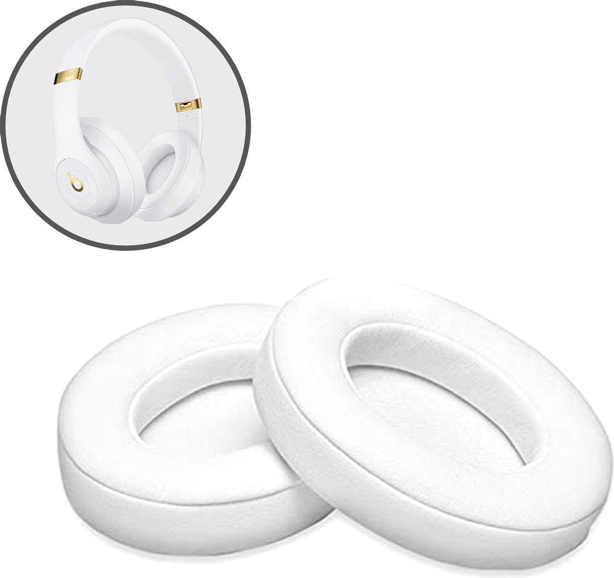 Oorkussens voor Beats By Dr. Dre Studio 2.0/3.0 wireless