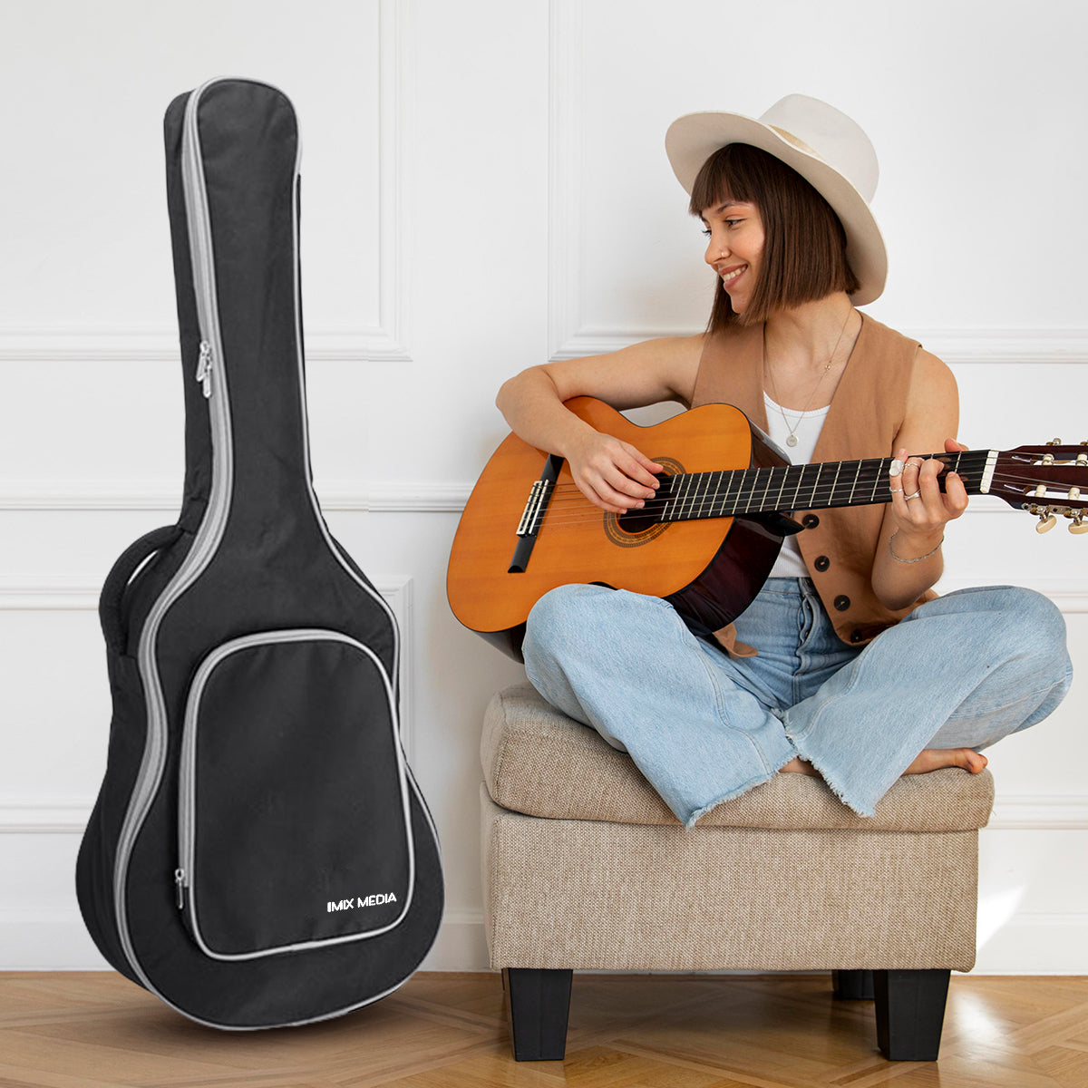 Gitaartas voor elektrische, klassieke of akoestische gitaar