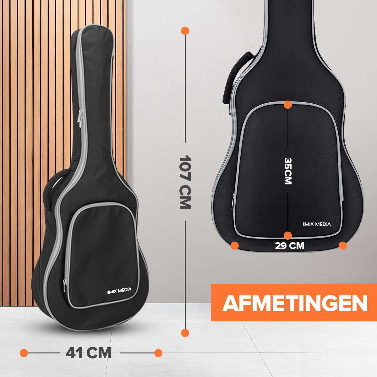 Gitaartas voor elektrische, klassieke of akoestische gitaar
