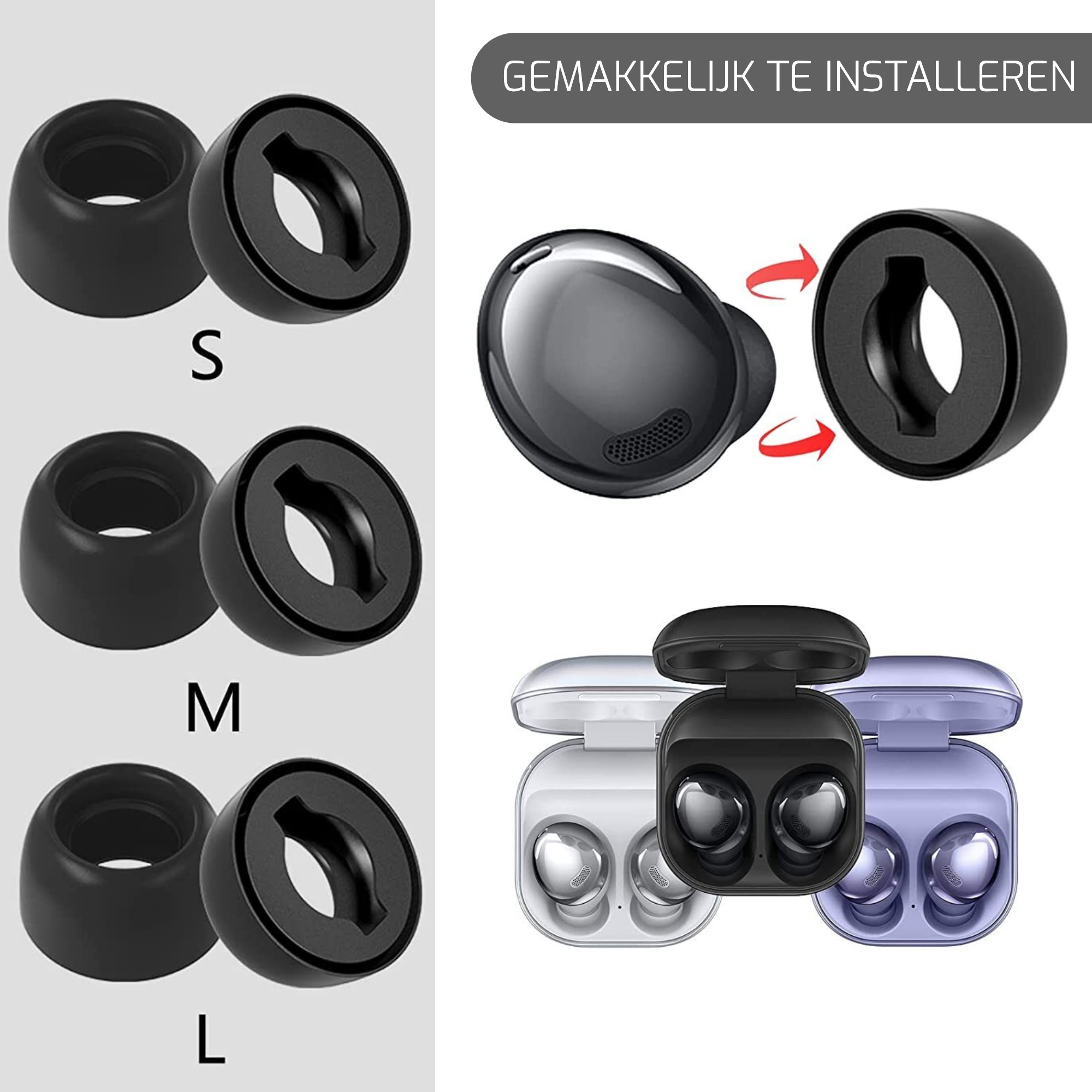 Oordopjes voor Samsung Galaxy Buds Pro - 5 paar