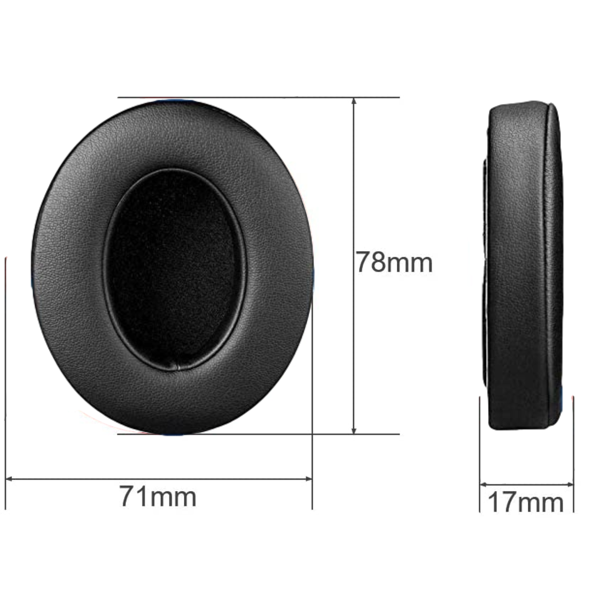 Oorkussens voor Beats By Dr. Dre Studio 2.0/3.0 wireless