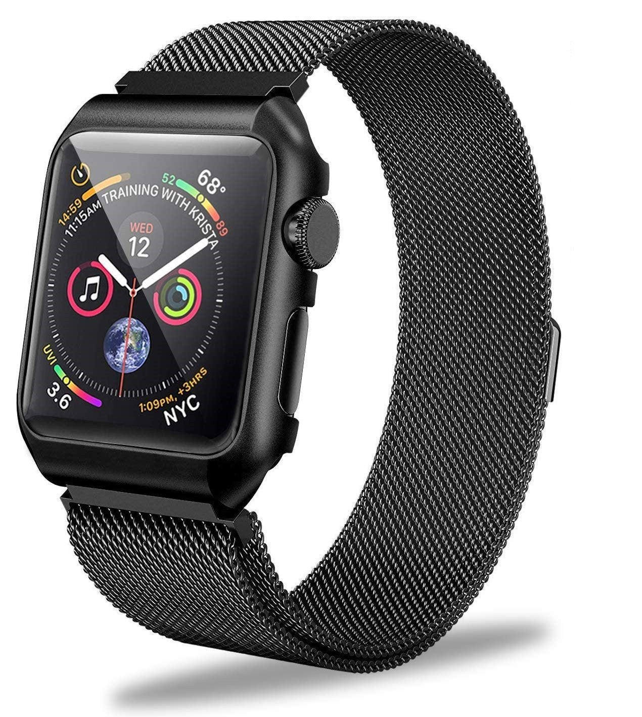Milanees bandje voor Apple watch Series 1, 2, 3, 4, 5, 6, 7, SE, 38/40/41mm en 42/44/45mm