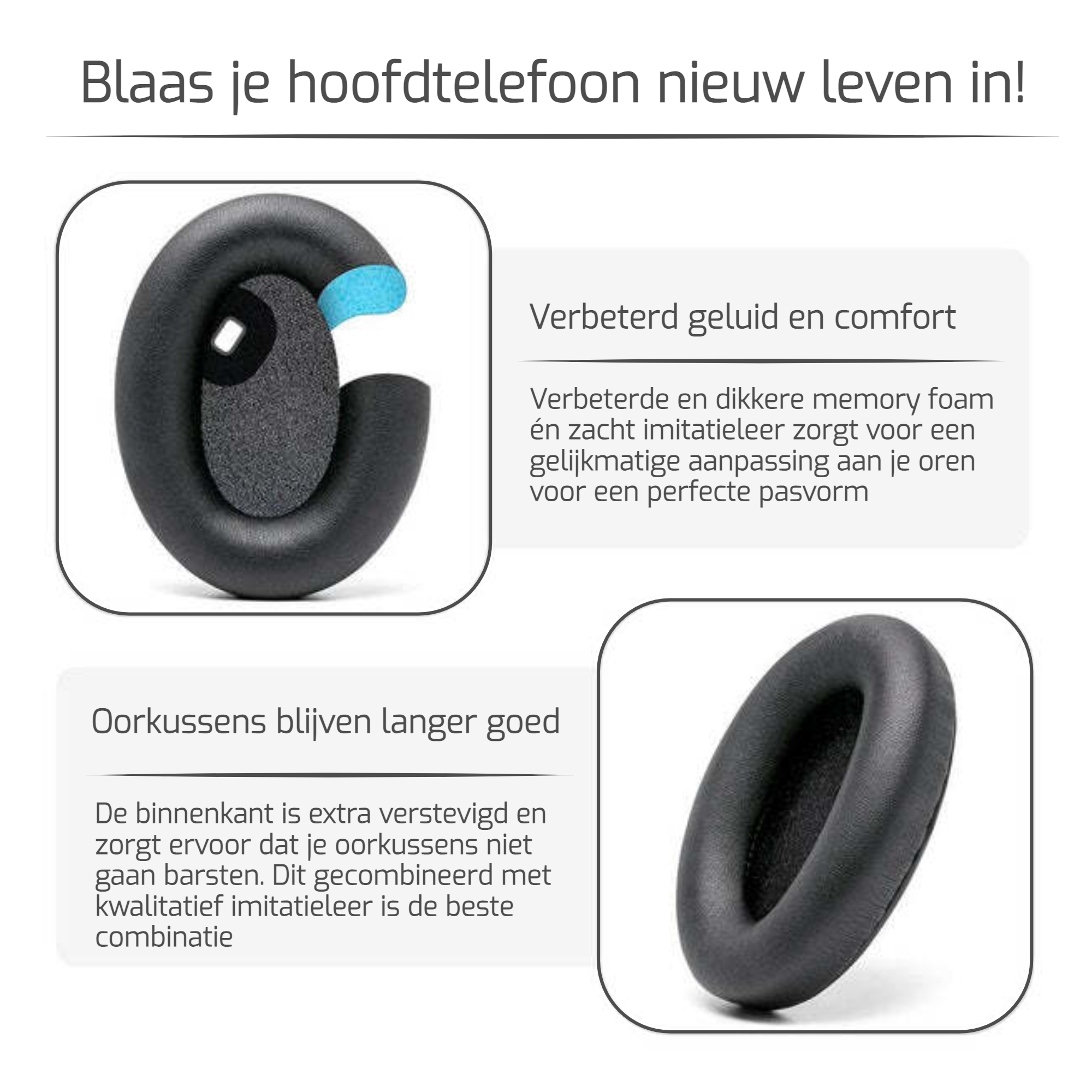 Oorkussens voor Sony WH1000XM4