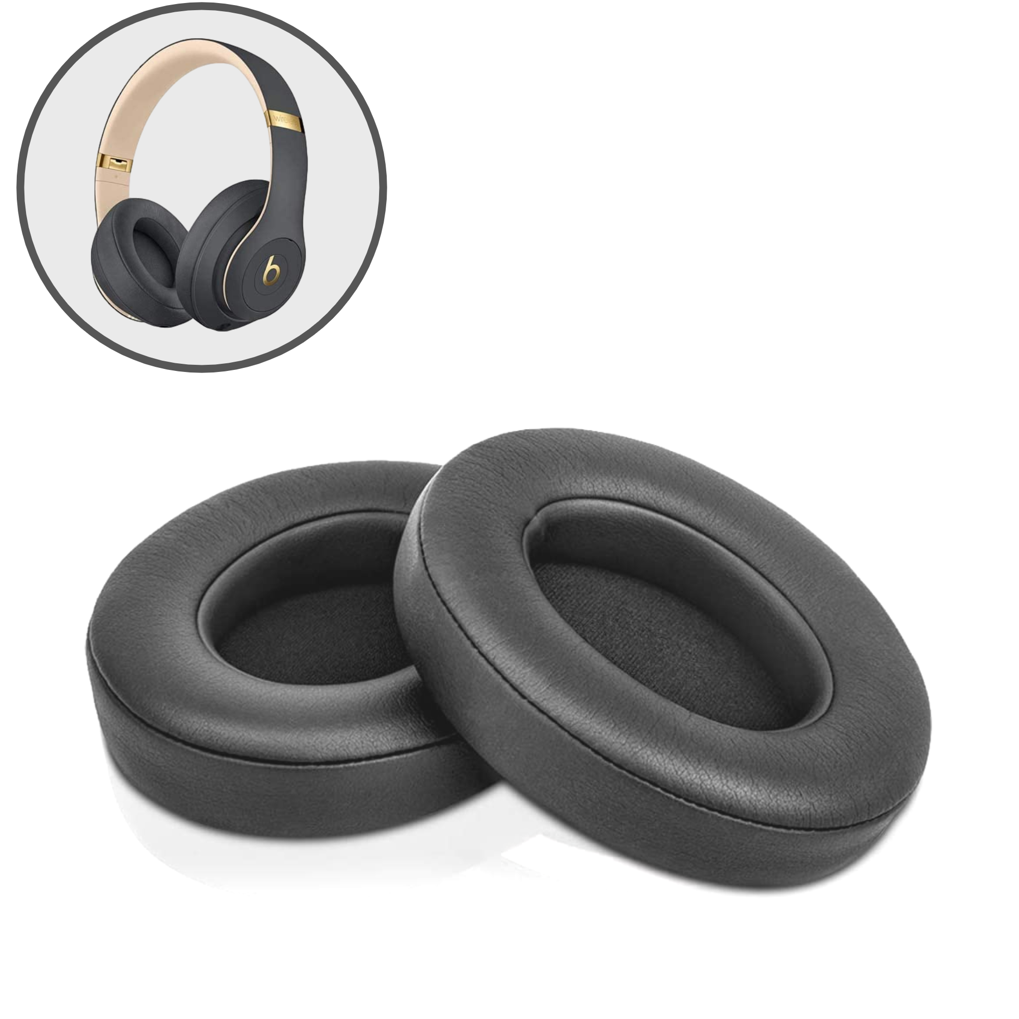 Oorkussens voor Beats By Dr. Dre Studio 2.0/3.0 wireless